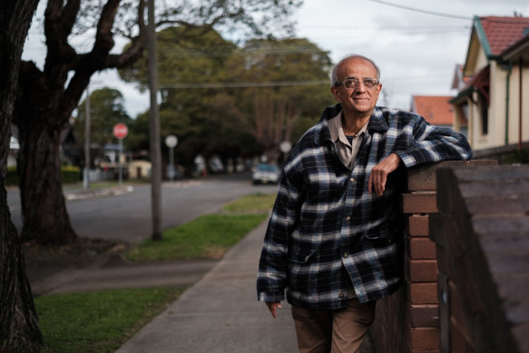 Yusuf Hussain, 71, would like to do more paid work but the loss of his pension is too great.