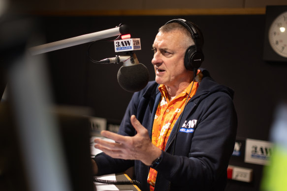 Elliott took over in January from Neil Mitchell as host of 3AW’s Mornings program, a job Mitchell had held for 34 years.
