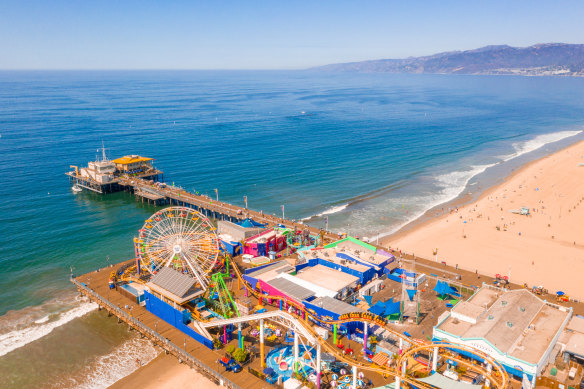 The 113-year-old Santa Monica Pier.