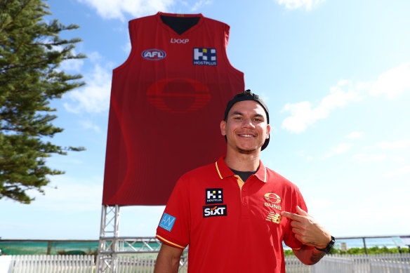 Daniel Rioli joined the Suns from the Tigers for season 2025.