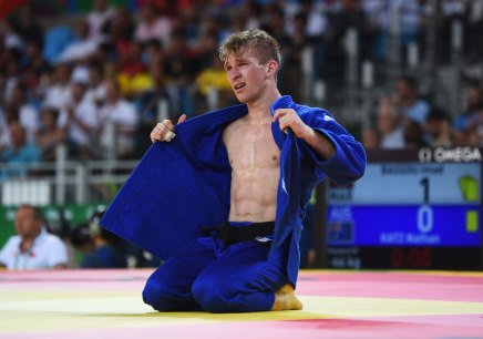 Nathan Katz competed in judo at the Rio Olympics.