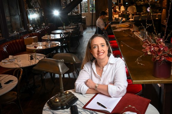 Kim Berkers, general manager of the Scott Pickett Group, at Smith St Bistrot in Collingwood.