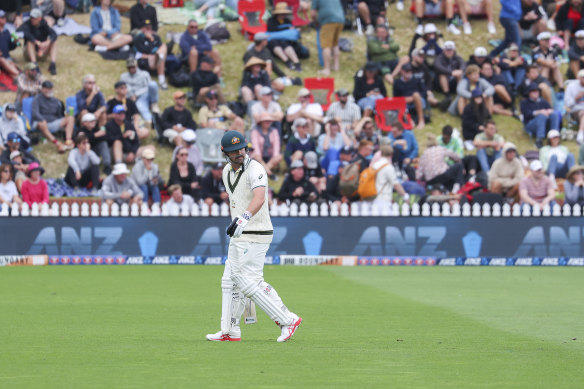 Travis Head was out to the first ball he faced today.