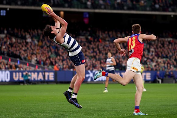 Jack Henry impressed against the Lions’ talls.