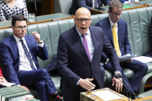 Opposition Leader Peter Dutton demanded the government use the last sitting fortnight to force offenders released from immigration detention back behind bars.