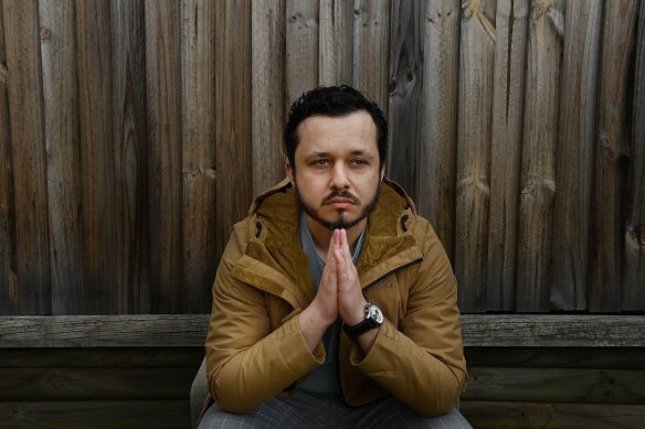 Omar Taheri is eager to return home to Singapore after visiting family in Sydney. 