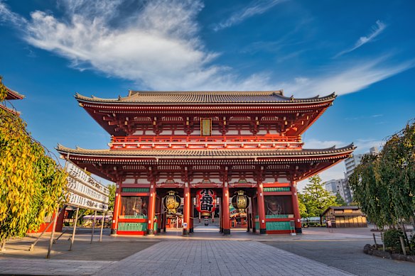 Asakusa Temple.
