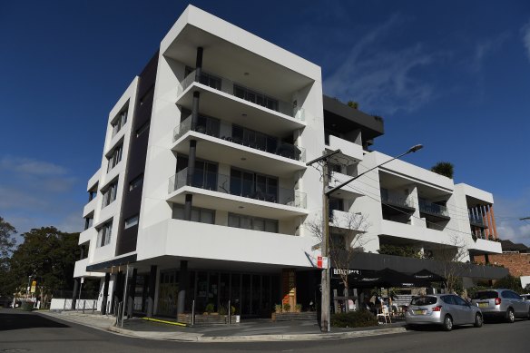 The Quattro Apartments building in Gymea.