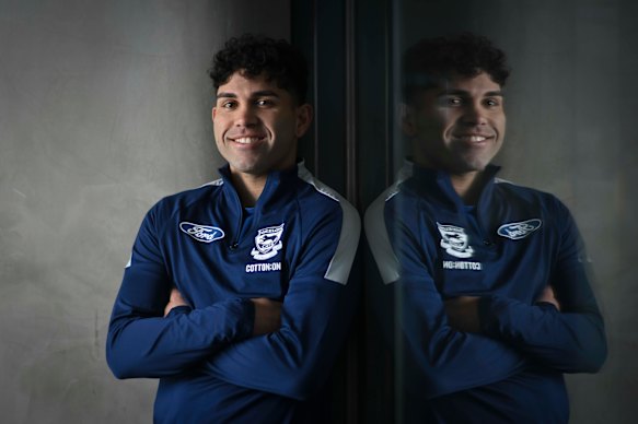 Tyson Stengle’s third AFL stop at Geelong has been easily his most fruitful.