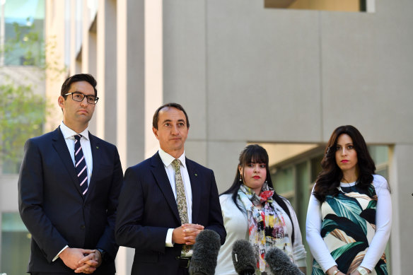 Liberal MP Dave Sharma has advocated for the case since ending his stint as ambassador to Israel in 2017.