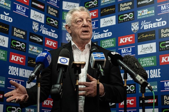 Canterbury general manager of football Phil Gould says the Bulldogs cannot return to club policies of the past.