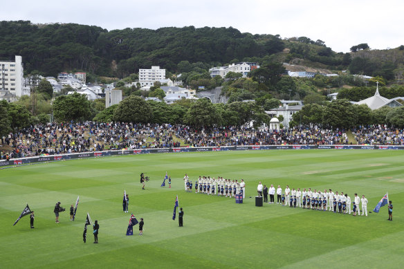 The first four days of the Wellington Test have been sold out.