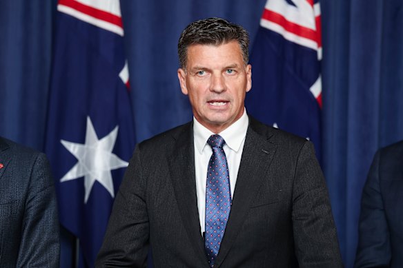 Angus Taylor signed a deal in 2020 to store Australian oil reserves in America.