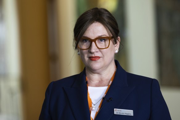 Royal Australian College of General Practitioners president Dr Nicole Higgins has raised concerns about the drop in GP consultations.