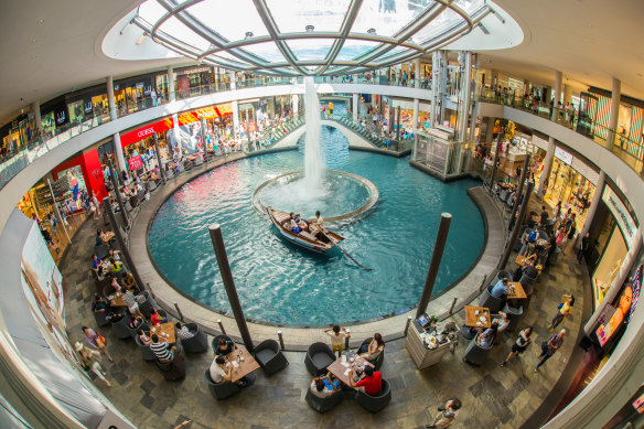 The Shoppes at Marina Bay Sands.