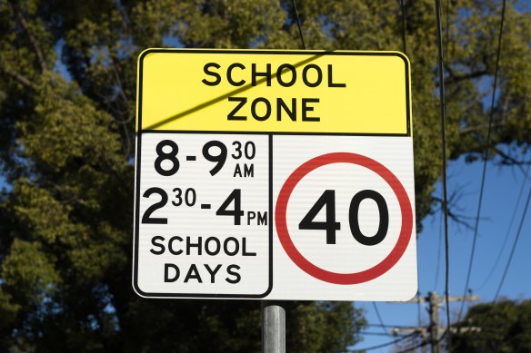 Acting Chief Superintendent of Road Policing Steven Newland urged drivers to slow down, reminding people school zones will also be in effect.