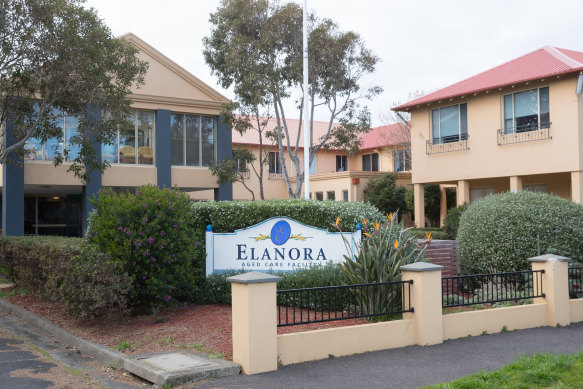 A general view of Japara Elanora Aged Care Home in Brighton.
