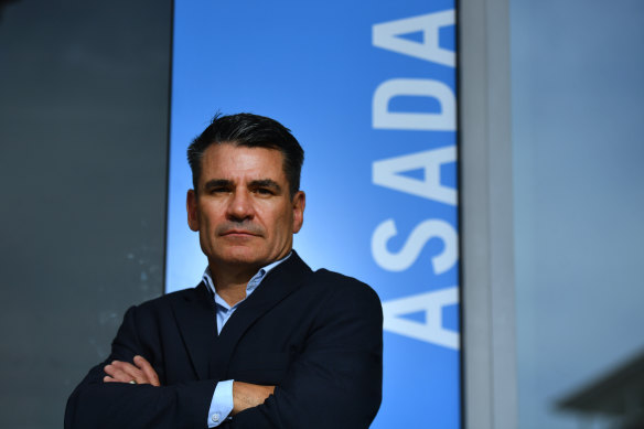 Australian Sports Anti-Doping Authority CEO David Sharpe.