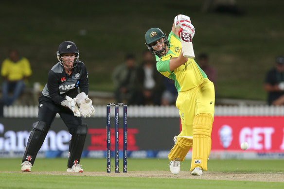 Ashleigh Gardner led the way for Australia in their win over New Zealand.
