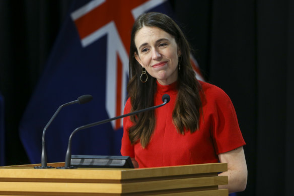 NZ Prime Minister Jacinda Ardern.