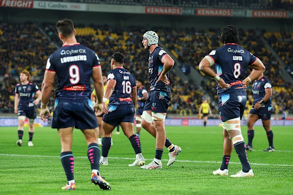 The Melbourne Rebels playing out the 2024 season after the financial collapse of the club. 