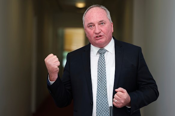 Member for New England Barnaby Joyce