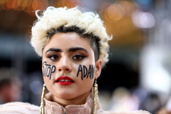 Montaigne arrives for the 32nd Annual ARIA Awards 2018. 