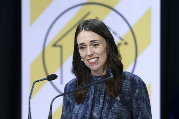 New Zealand Prime Minister Jacinda Ardern.