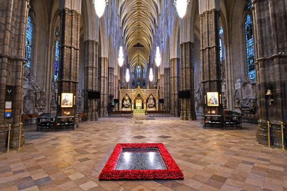 Visitors will be able to stand on the exact coronation spot at Westminster Abbey (without shoes). 