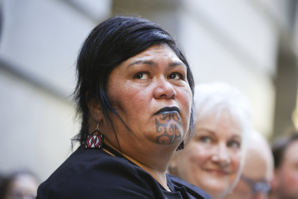 New Zealand’s Minister of Foreign Affairs Nanaia Mahuta.