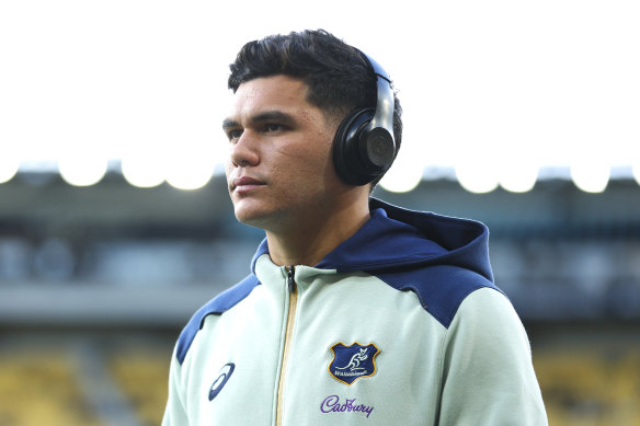 Noah Lolesio is leaving Australian rugby. 