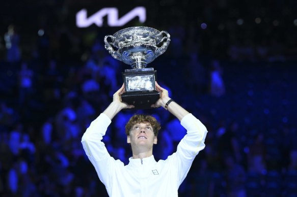 This year’s Australian Open winner Jannik Sinner is serving a three-month ban.
