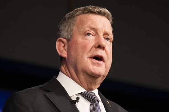 Australian Olympic Committee chief executive Matt Carroll in March. 