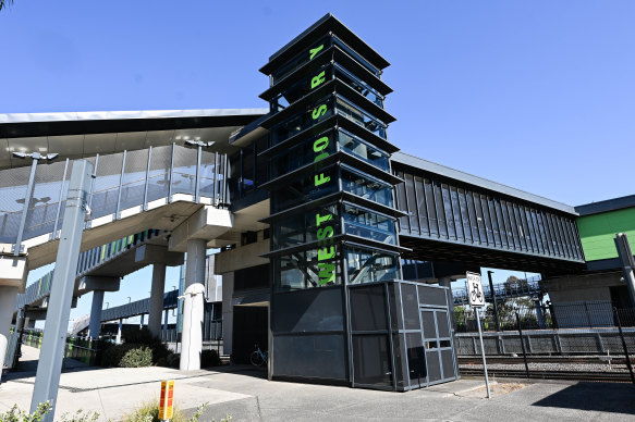 West Footscray Station is at the centre of the state government’s development plans for the neighbourhood.