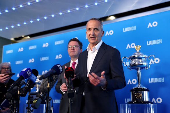 Abdo has big shoes to fill at the top of Tennis Australia.
