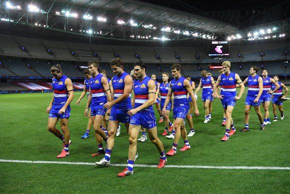 The Western Bulldogs will be among   the AFL clubs who draw on their own funds to survive, outside of player payments.
