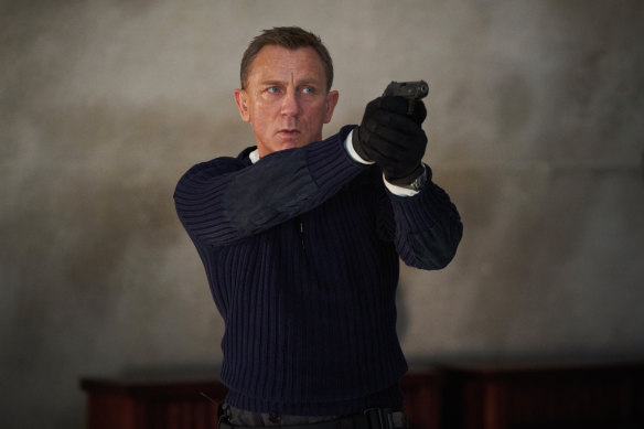 Daniel Craig as James Bond.