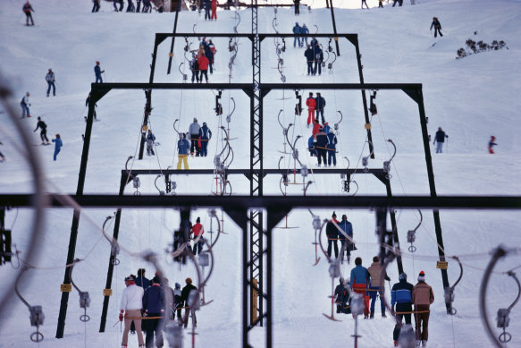 Social distancing measures mean skiers and snowboarders may encounter longer than usual queues for ski lifts.