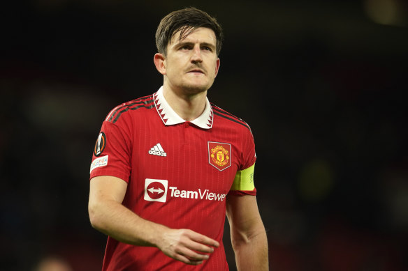 Manchester United defender Harry Maguire.