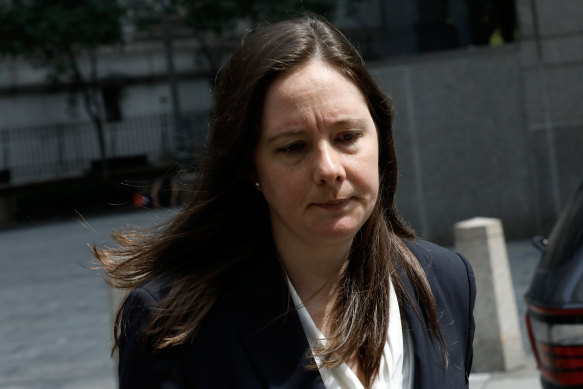 Comey’s daughter Maurene, a New York federal prosecutor, who led the criminal case against the late sex offender Jeffrey Epstein.