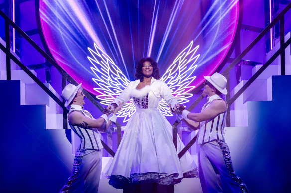 Marcia Hines’ Teen Angel commands the stage.