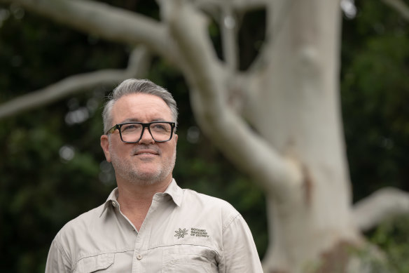 Simon Duffy joined Botanic Gardens of Sydney as CEO last year from Taronga Zoo.