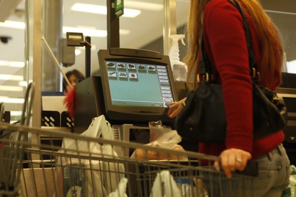Consumers are struggling to fill their shopping trolleys as higher interest rates and inflation bite into their spending habits.