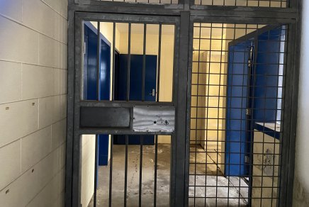 Inside one detention unit cell which will now be protected at Boggo Road Prison.