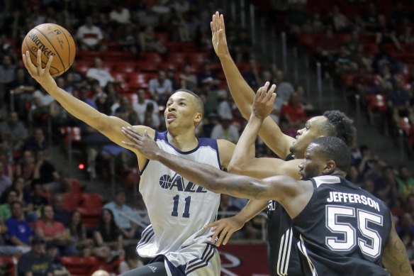 Dante Exum has averaged five points a game for the Cavs since moving from Utah.