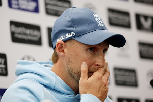 England captain Joe Root was “hacked off” at having to talk about yet another off-field incident involving an English cricketer.