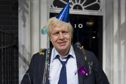 Too much of a chaos merchant? Madame Tussauds marks Boris Johnson’s victory in the London mayoral election by giving him a post-party makeover in 2012.