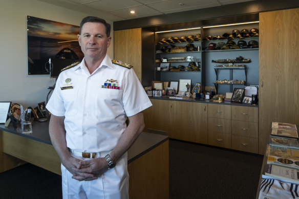 Navy Chief Mark Hammond said he was taking the matter “very seriously”.