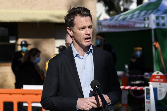 NSW Labor leader Chris Minns will support the ICAC at the Labor conference. .