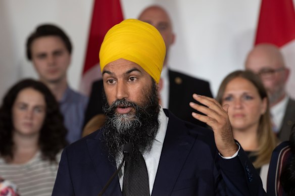 Jagmeet Singh’s New Democratic Party was the biggest loser in Canada’s election.  